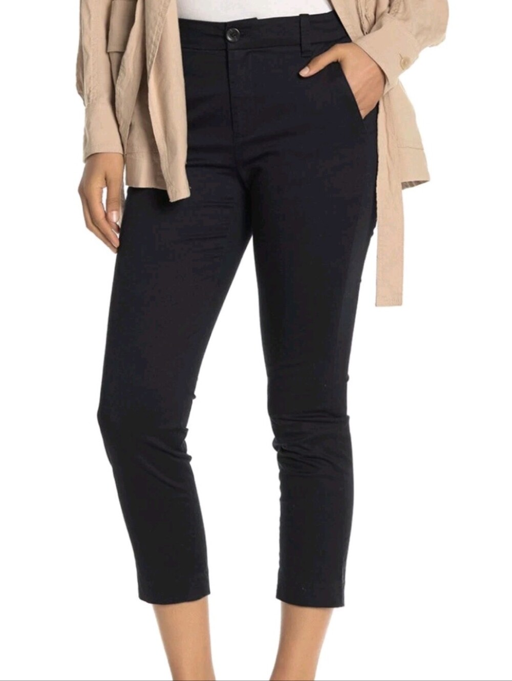 Vince Chino Slim Crop Stretch Pants Sz 2
